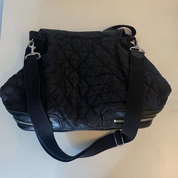 Yohji Yamamoto Y-3 Quilted Backpack with Red Lining main image 9